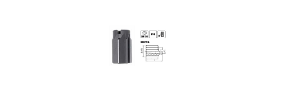 Fenes - Rozwiertak Nasadzany Fi  50,00 (H7)  45/63Mm Din 219-A Prosty D22 Hss...