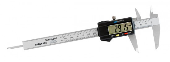 Suwmiarka elektroniczna dla leworęcznych KINEX, 300/60 mm, DIN 862