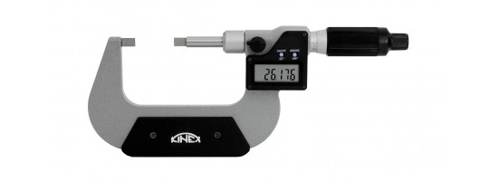 Mikrometr elektroniczny do pomiaru rowków KINEX 0-25 mm, 0,001mm, rychloposuv...