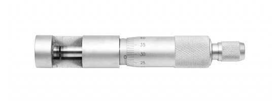 Mikrometr do drutu KINEX 0-10 mm/0.01mm, ?SN 25 1456